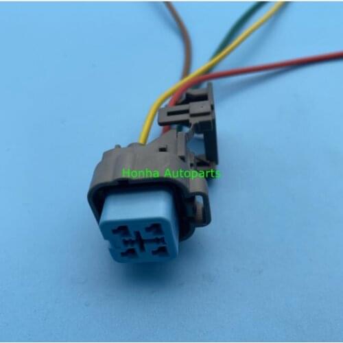 20/50/100pcs 4 pin 2.2mm Gasoline Pump Plug Fuel Pump Connector With 15cm 18AWG Wire Pigtail 6189-6887