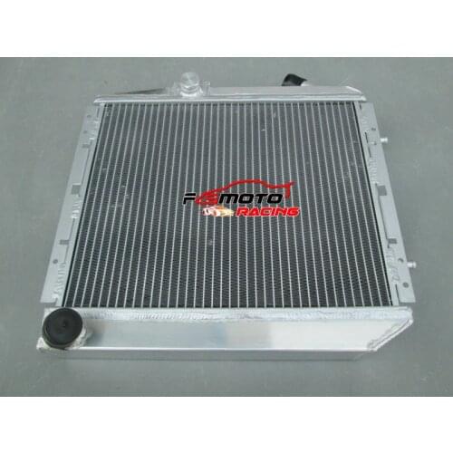 4 Row Aluminum Radiator for 1985-1991 Renault 5 Super 5/R5 9/11 GT Turbo MT 1986 1987 1988 1989 1990 1991