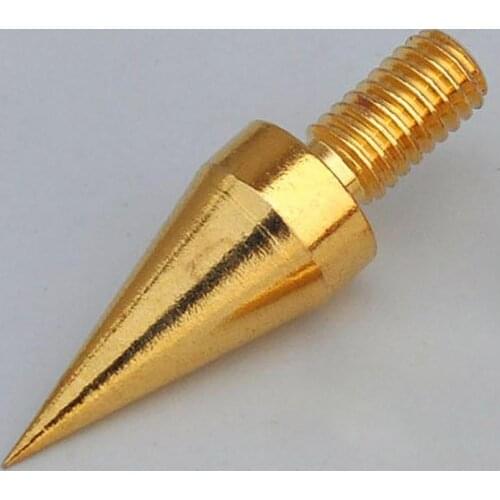 4Pcs M6 36mm Gold Plated Copper Isolation Spike Base Pad for Speaker Amplifier