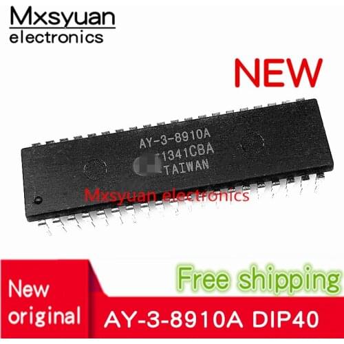 5pcs~20pcs/LOT AY-3-8910A AY-3-8910 DIP40 New Original
