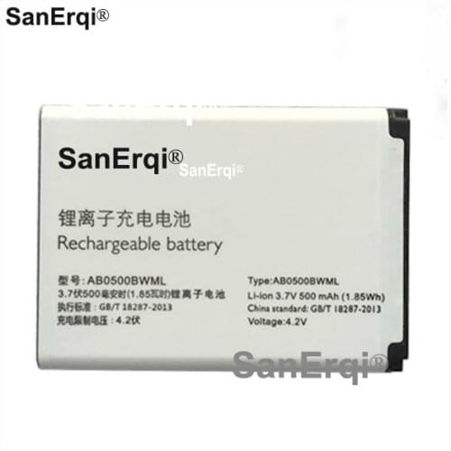 AB0500BWML Battery For PHILIPS E101 E121 Smartphone Batteries Battery