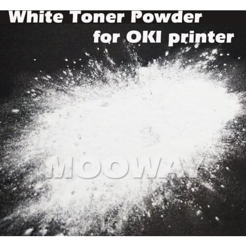 Compatible White toner powder for OKI C612 C612n C612dn C824 C824N C824DN C834 C834NW C844 C844DNW C835D white toner powder