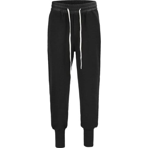 Casual Men's Pants Blackicon China