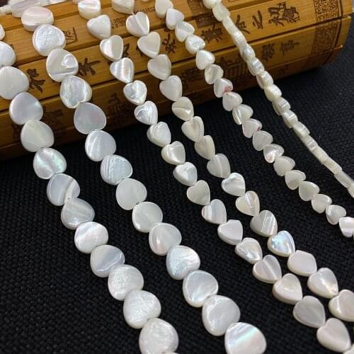 Freshwater Shell Beads Horseshoe Mule Love Peach Heartshaped Charm Lady Diy Accessories Special-shaped Bracelet Hair Accessories