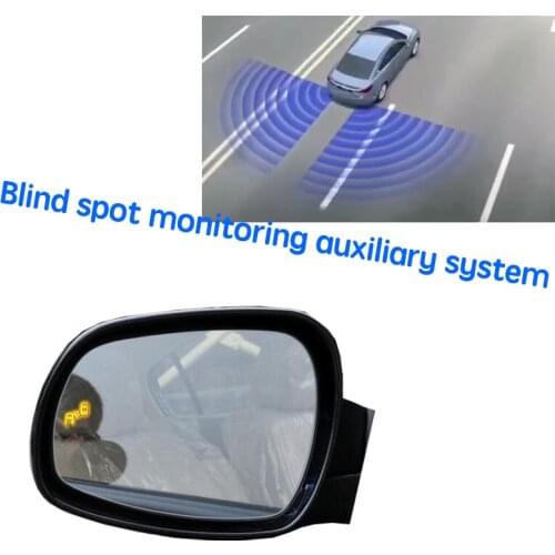 Car BSD BSM BSA Blind Area Spot Warning Drive Mirror Rear Radar Detection System For Kia KX Cross Rio X-Line 2017~2020