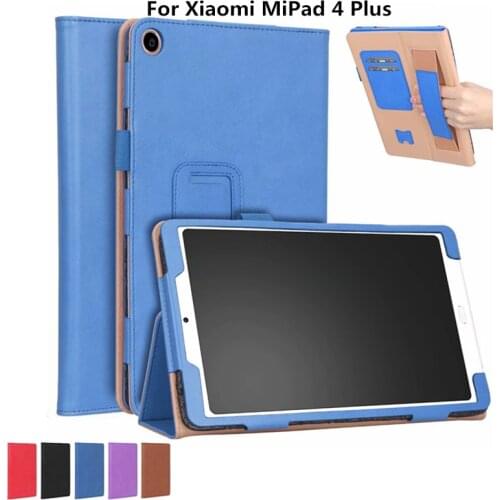 Tablet Case for Xiaomi MiPad Mi Pad 4 Plus Premium Leather Folio Shell Case Cover for Tablet Xiaomi Mi Pad 4 Plus 10 Pulgadas