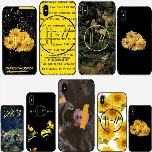 Twenty one pilots Phone Case for iPhone 11 12 mini pro XS MAX 8 7 6 6S Plus X 5S SE 2020 XR