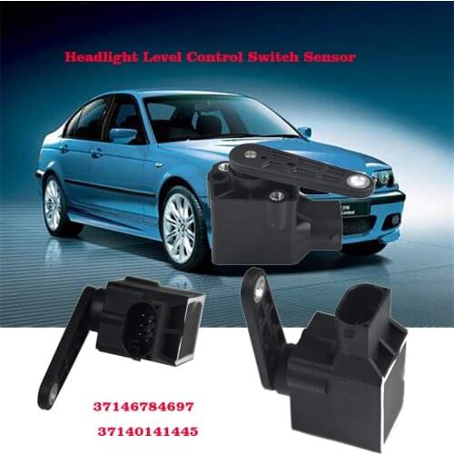 For BMW E39 E46 E60 E61 E65 E66 E67 E83 E85 E86 E89 X5 Z4 X3 Headlight Level Control Switch Sensor 37146784697 37140141445