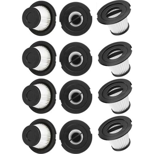 Filters for Dibea C17 T6 T1 Vacuum Cleaner Replacement Parts Home Tool Kit Dibea C17 Vacuum Cleaner Parts 12Pcs