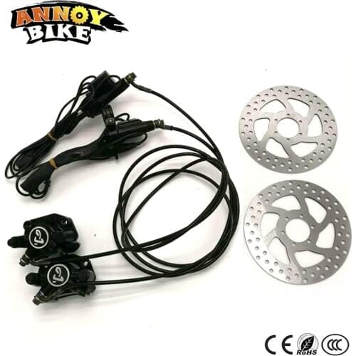 Hydraulic Brakes For Bikes Electric Motorcycle Scooter Freio A Disco Bicicleta Accessories Front and Rear Brake pump sets