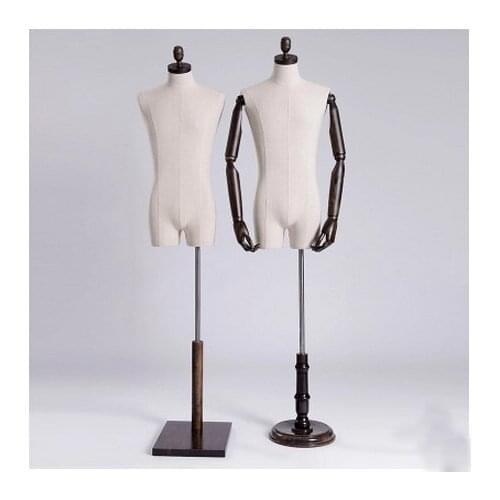 New Hot Sale Fabric Mannequin Dressmaking Mannequin Male Dressmaker Model On Sale