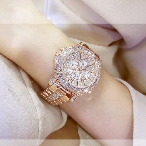 Luxury Brand Diamond Women Watches Fashion Creative Rose Gold Ladies Quartz Watch Women Bracelet Wristwatches Relojes Mujer 2020