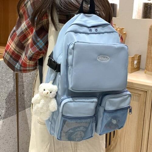 Large Capacity Backpack Men Women School Shoulder Bags Female Tooling School Backpacks for Teens Harajuku Laptop Bags New 50