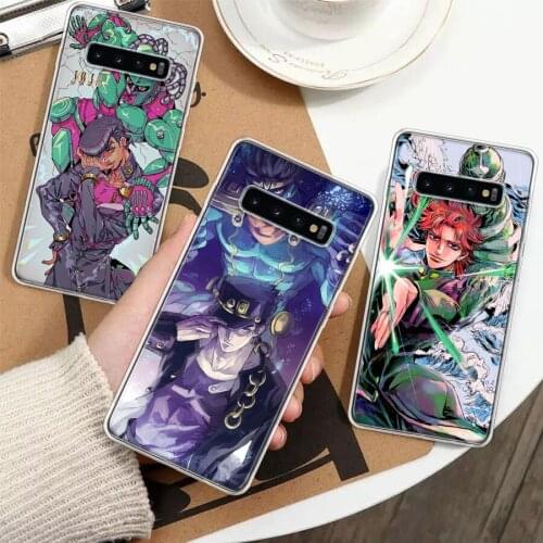 JoJo Bizarre Adventure Anime Silicon Phone Case For Samsung Galaxy A51 A71 A70 A50 A40 A30 A20E A10S A01 A21 A6 A7 A8 A9 Plus