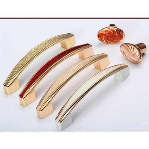 Modern all-macth cabinet handle Zinc alloy wardrobe drawer pull European kitchen closet pull bedside table shoe cabinet knob96mm