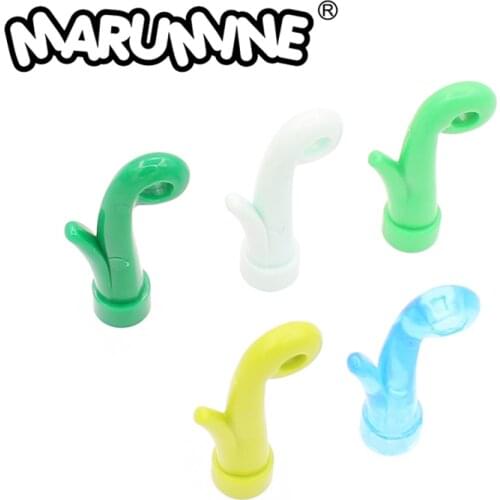 MARUMINE Gargen Parks Moc Plant 150PCS Grass Stem Handle Green 15279 Building Blocks Bricks Compatible with Assembles Particles