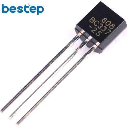 20PCS BC337 BC327 BC337-25 BC327-25 each 10pcs PNP NPN Transistor TO-92 Triode Transistor