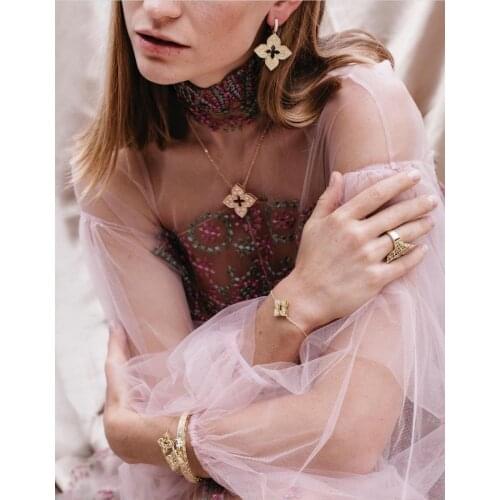 African 4pcs Bridal Zirconia Jewelry Sets For Women Party, Luxury Dubai Nigeria CZ Crystal Wedding Jewelry Sets