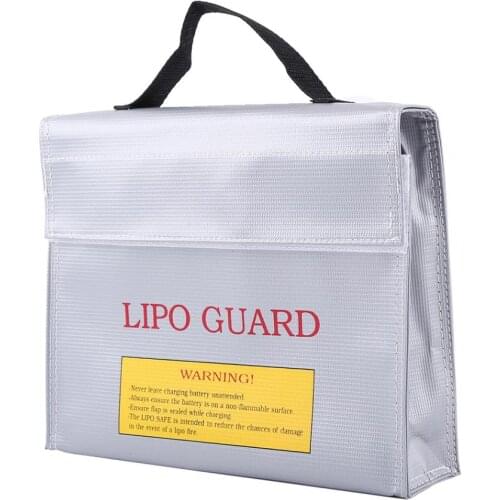 Explosion-proof Lipo Guard Charging Protection Battery Safe Bag Fire Resistant Pouch Lipo Safe Bag Explosion-Proof Bag