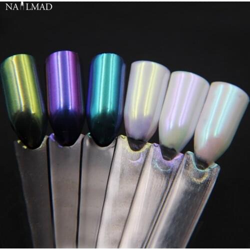 1g NailMAD Chameleon Nail Powder Mirror Chrome Pigment Mermaid Powder Chameleon Pigment
