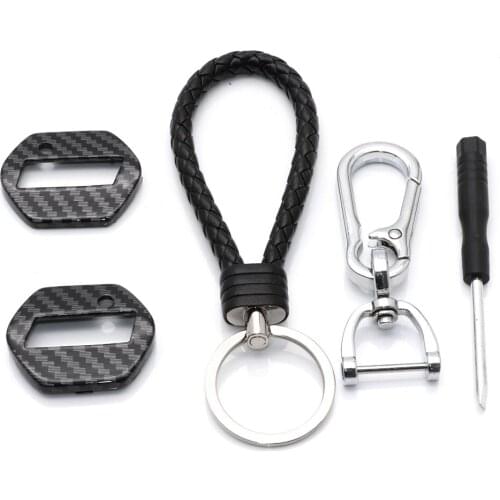 Car Keychain Holder Braided Woven Rope Key Chain Keyring Handmade Pendant For KTM DUKE 125 250 390 990