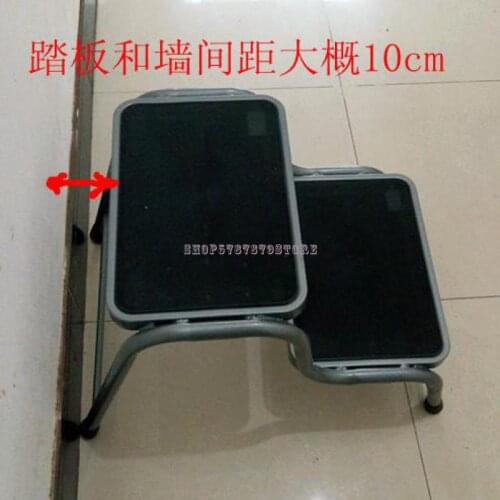 Car Washing Special Household 2-step Ladder 2-step Ladder Herringbone Ladder Chair Stool Iron Metal Pet Bench