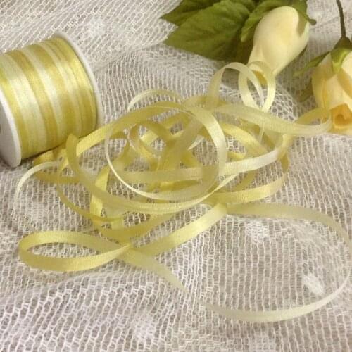 J1066 A Roll Wholesale 2mm-36mm 100% Pure Silk Embroidery Ribbons Handcraft Supply Double Faced Thin Taffeta Silk Ribbon