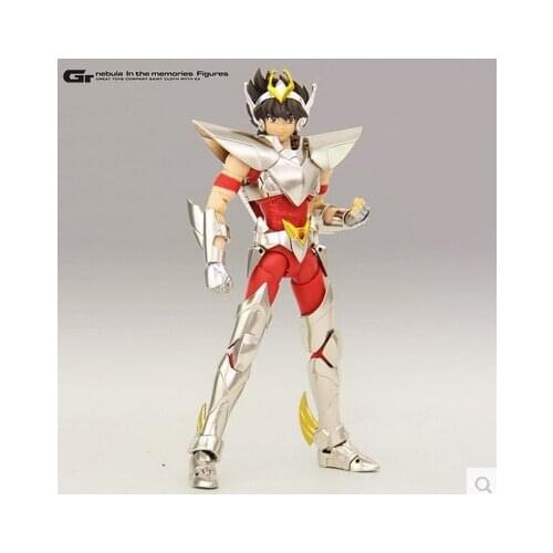 In Stock Great Toys Saint Seiya Myth Cloth Ex Myth Cloth Metal Armor Pegasus Seiya V3 Action Figure
