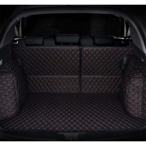 Fit For Denza 500 NIO ES8 Weltmeister EX5 Xpeng G3 P7 Zhinuo 60H ZD D2 D3 Leon Leather Luxury Surround car trunk mat mats carpet