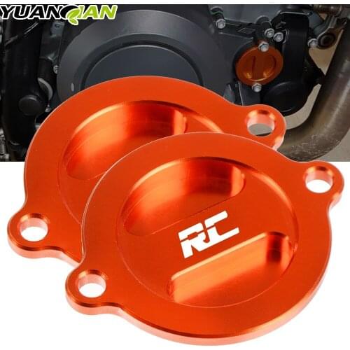 For RC 200 390 RC200 RC390 RC 120 2014 2015 Motorcycle Accessories Oil Cap Oil Fuel Filter Racing Engine Tank Cap Cover RC