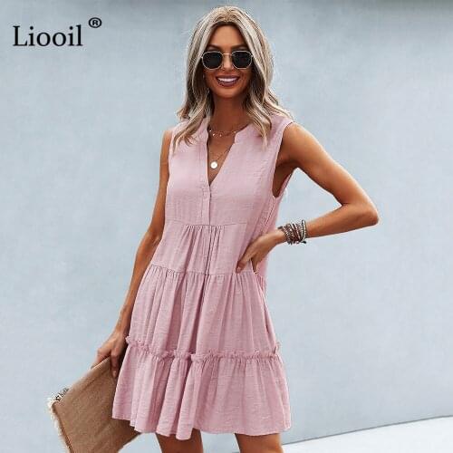 Womens Casual Dresses Liooil China