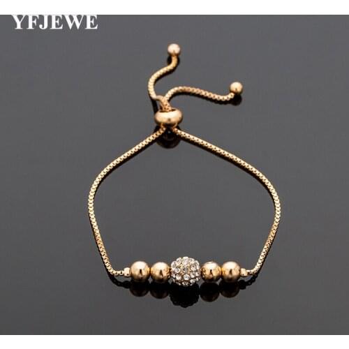 YFJEWE Hot Trendy Beads Charm Bracelet For Women Christmas Bracelet Jewelry Gifts For Girl B236