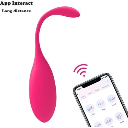APP Vibrator Wireless Remote Vibrating Egg Panty Vibrators G Spot Vaginal Kegel Bolas Chinas Para Mujer Dildo Sex Toys For Women