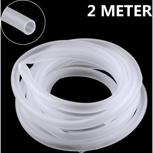 1pc 2m 4mm Aquarium Tube Clear PVC Hose Pipe Fish Tank Air Pump Air Line Accessories Tools