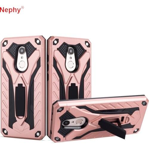 Luxury 360 Armor stand Phone Case For Xiaomi Redmi S2 4X 5 Plus 5A 6A Note 4 4X Mi6 Shockproof Hard PC TPU Protective Back Cover