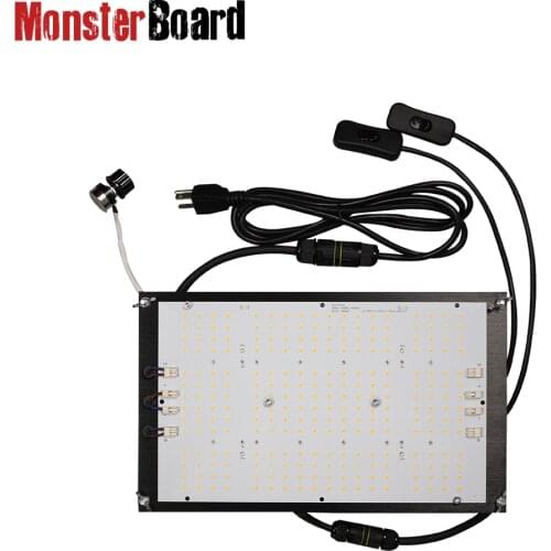 Cree 660nm deep red lm301h led grow light lg uv cree ir switches v4 plus 120w quantum grow light for greenhouse