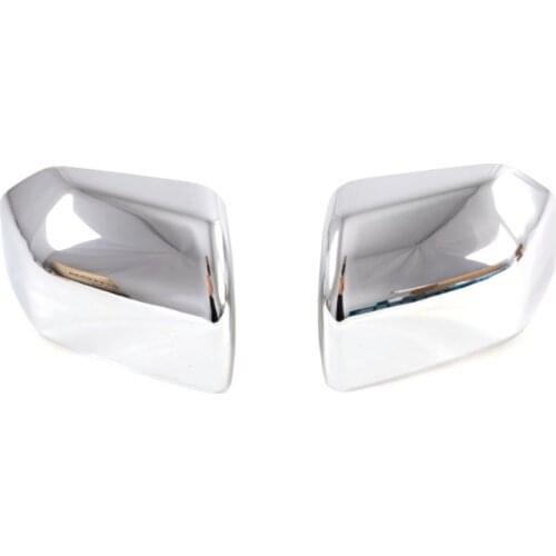 Rearview Mirror Cover Sequin Sticker Decoration Car Mirror Cover Frame Fit for Ford F-150 Ranger Raptor 15-19