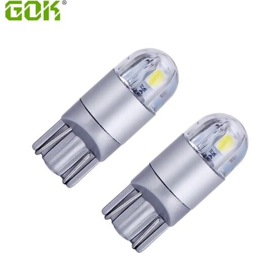 100pcs T10 led 2smd 3030 LED Signal Lamp Car Bulb W5W Led T10 Led Lamp For Car White 5W5 Clearance Backup Reverse Light DC12-24V