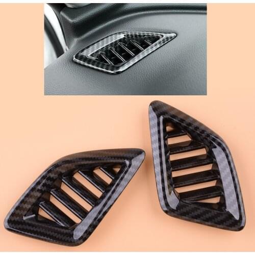 2Pcs Carbon Fiber Style Interior Air Vent Outlet Cover Trim Fit for Honda Accord 2018 2019 2020