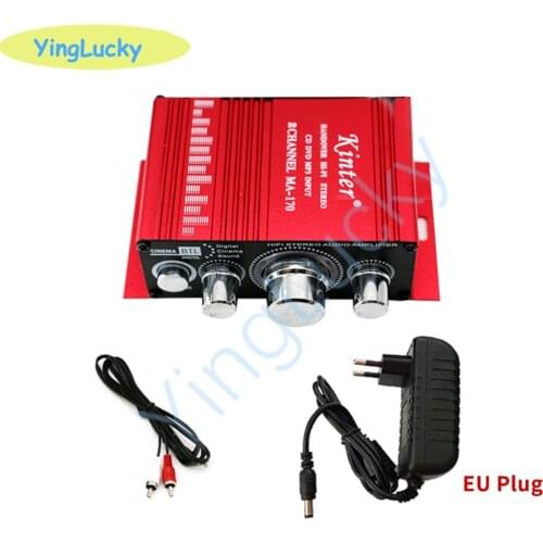 Arcade Game MA-170 12V 2 channels LED Mini HIFI Stereo Amplifier for Arcade JAMMA MAME Machine Cabinets