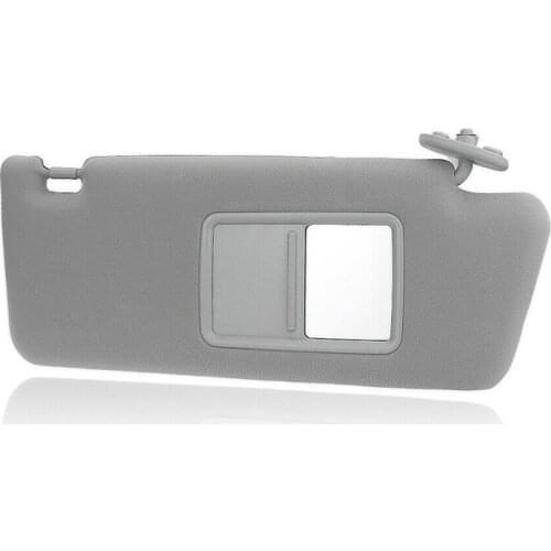 Car Gray Right Driver Side Sun Visor Makeup Mirror 7431035C00B0 Fit For Toyota Tacoma 2005 2006 2007 2008 2009 2010 2011 2012