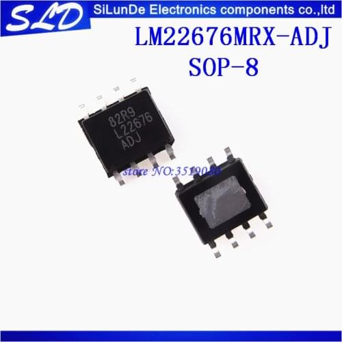 Free Shipping 10pcs/lot LM22676MR-ADJ LM22676MRX-ADJ L22676 SOP-8 new and original in stock