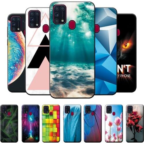 For Samsung Galaxy M31 Case Phone Case For Samsung Galaxy M31 Prime Silicone Soft TPU Back Cover Case For Samsung M31 Coque 6.4