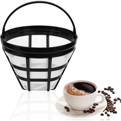 Coffee Filter Brewer Tool Coffee Machine Strainer Mesh Refillable Basket Cup Style Kitchen Gadget Coffee Maker Accessories
