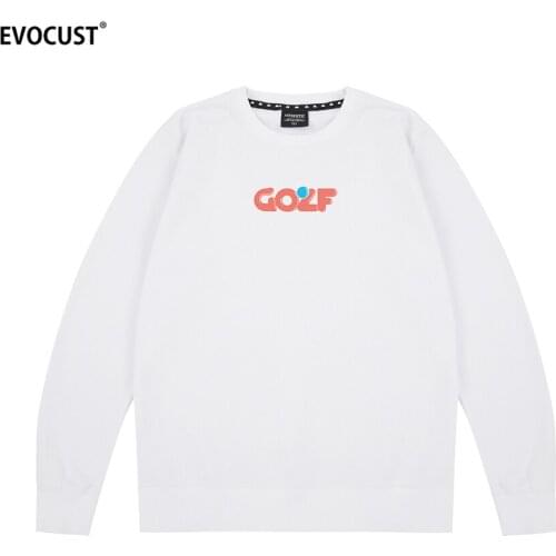 Golf Wang Bubble Harajuku Skate Hip Hop Tyler The Creator Sweatshirts Hoodies Men Women Unisex Combed Cotton