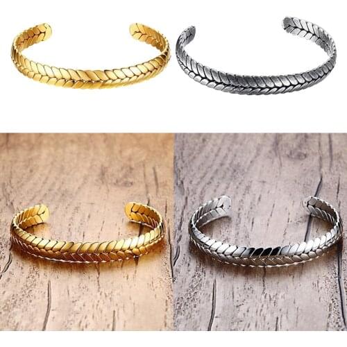Beautiful Bracelet Wristband Present with Wheat Ear Pattern for Women Girls