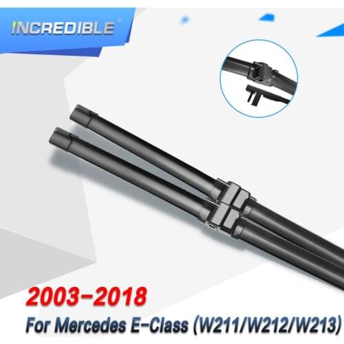INCREDIBLE Wiper Blades for Mercedes Benz E Class W211 W212 W213 E200 E250 E270 E280 E300 E320 E350 E400 E420 E450 E500