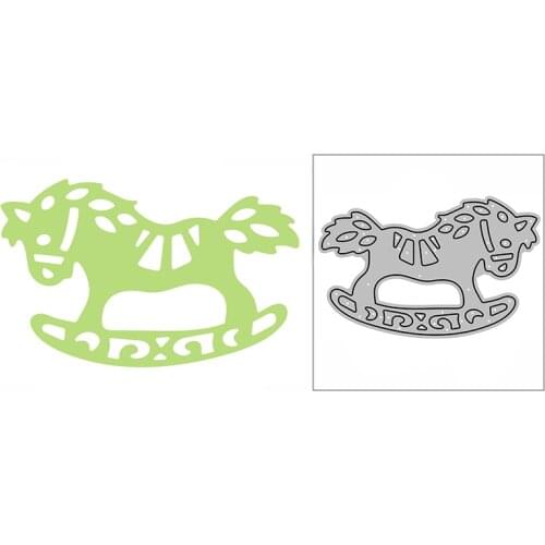 New Trojan Horse Paradise Toy Craft Embossing Mold 2021 Metal Cutting Dies for DIY Decorative Scrapbooking Album Card Making