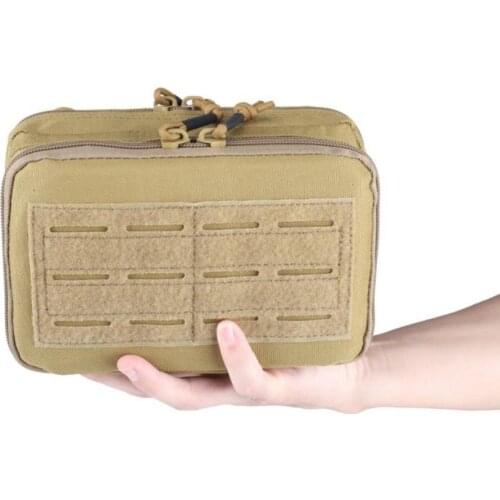 Outdoor 1000D Nylon Molle Tactical Bag Durable Emergency Pouch Military Waist Pack