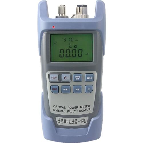 Optical AUA-9A 1MW power meter red light machine fiber light decay tester red light pen 5 km OPM